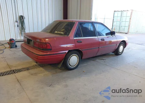 1993 Ford Escort Lx from USA, damaged, VIN 3FAPP13J8PR144562